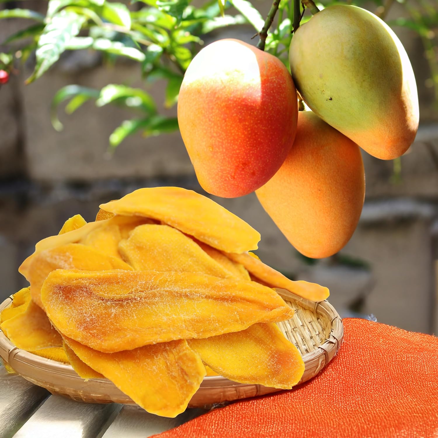 Extra Low Sugar Added Dried Mango Slices, 48 oz, Soft & Juicy, Naturally Ripened, Gluten-Free, Non-GMO, Kosher, Natural Source of Vitamin C, Resealable Bag - Image 5