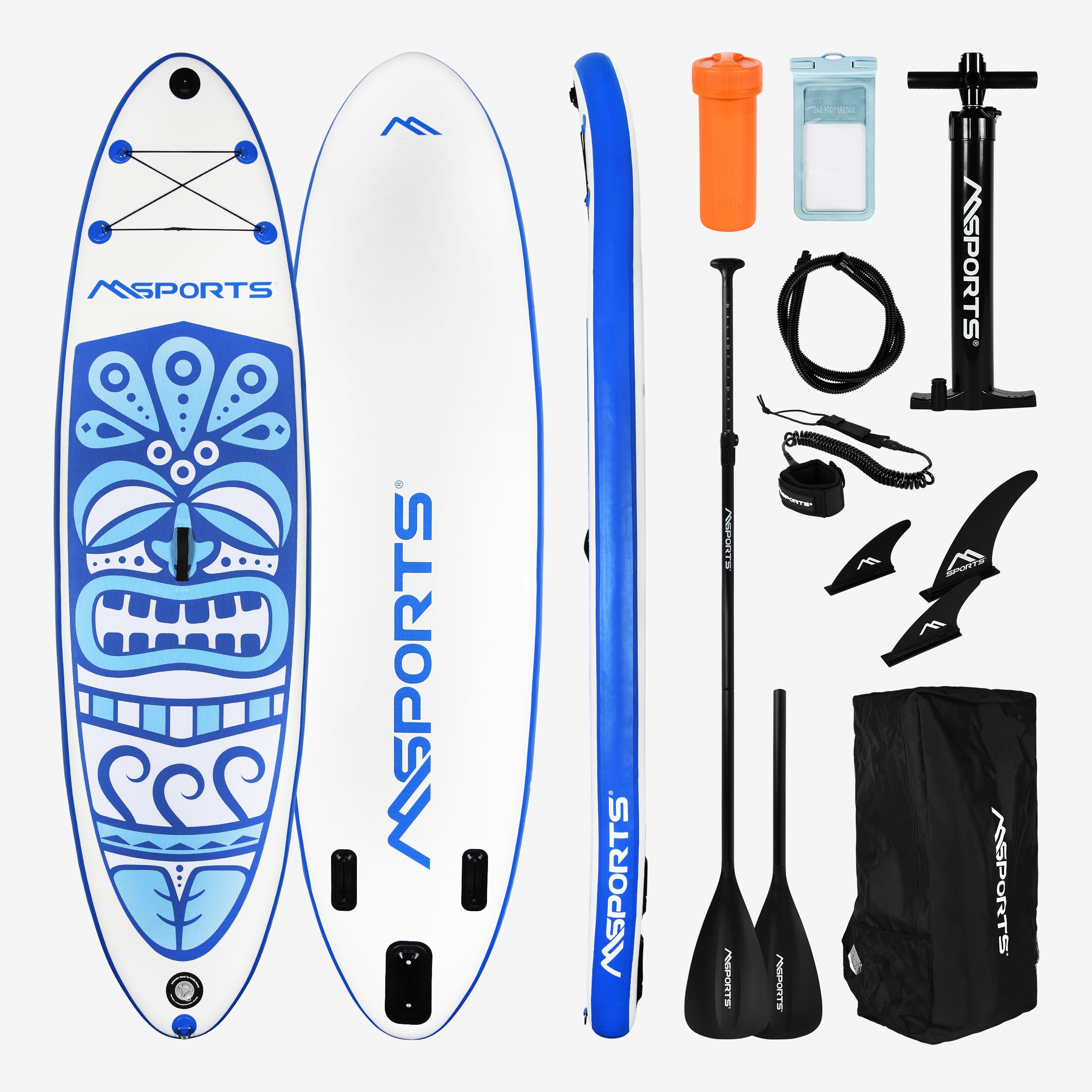stand up paddle board inflatibile con accessori e pompa