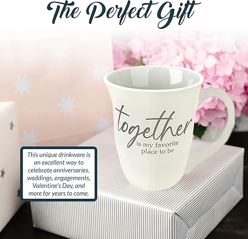 Miniatura 5 de Pavilion - Taza de café de cerámica de 16 onzas, taza inspiradora, tazas de café novedosas, 1 unidad