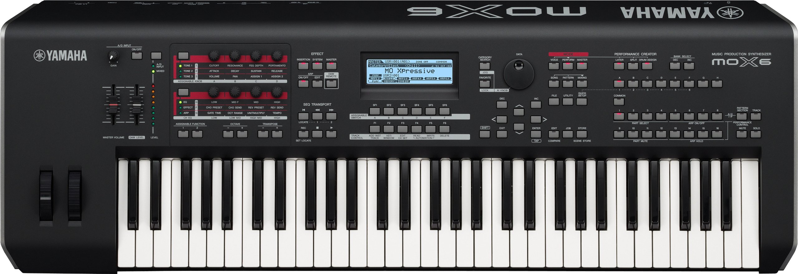 Amazon.co.jp: YAMAHA シンセサイザー MOX6 : 楽器・音響機器