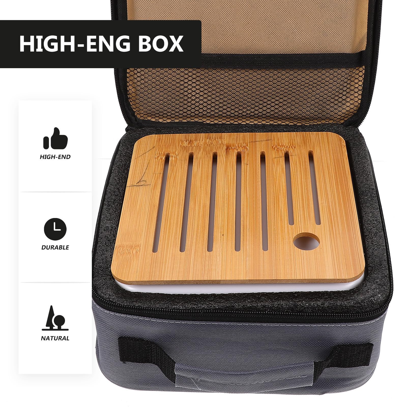 Mipcase Tetera de Cerámica Asa para Hacer Té Estilo Kung Fu, Práctico Juego de 1 Set Elegante para Oficina y Momento de Té Tarde