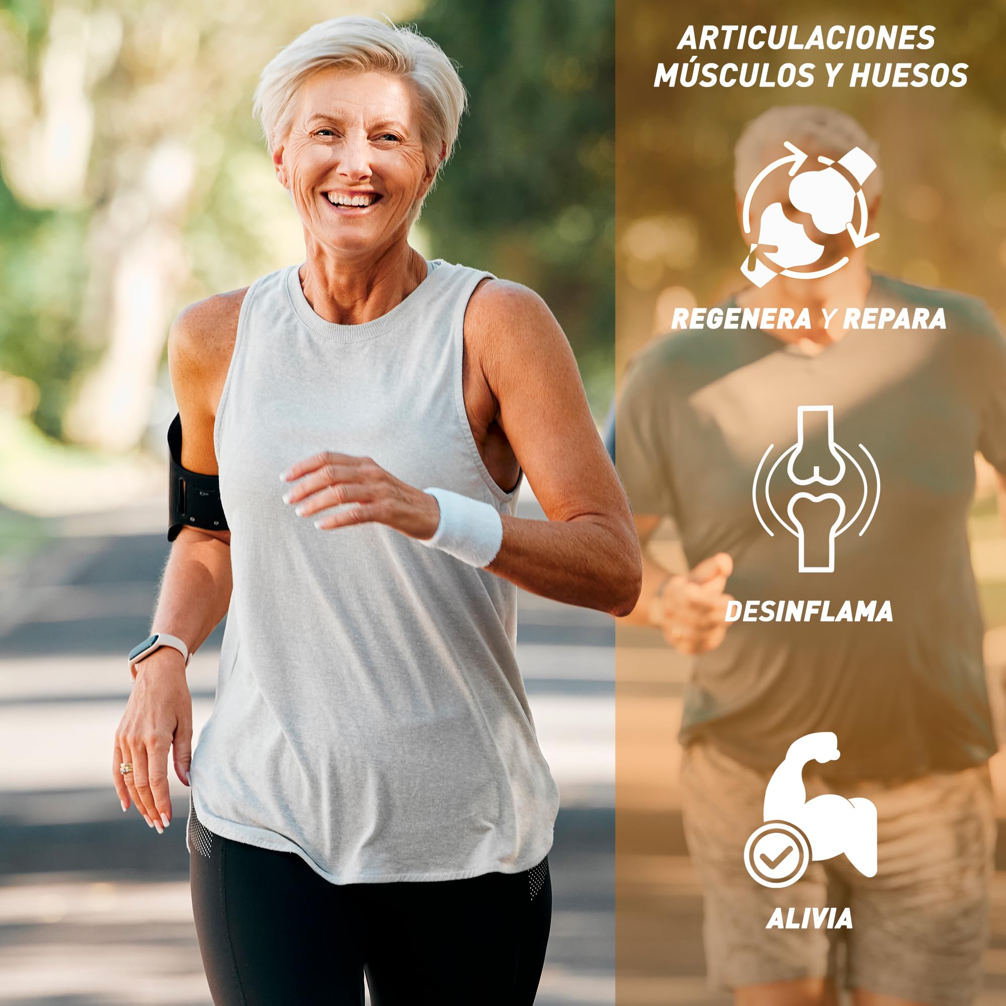 Healthy Fusion X3 Cúrcuma con Glucosamina y Condroitina | Potente antiinflamatorio Y analgésico natural | Elimina el dolor en músculos | Articulaciones y huesos | 90 Cáps (Paquete de 2)