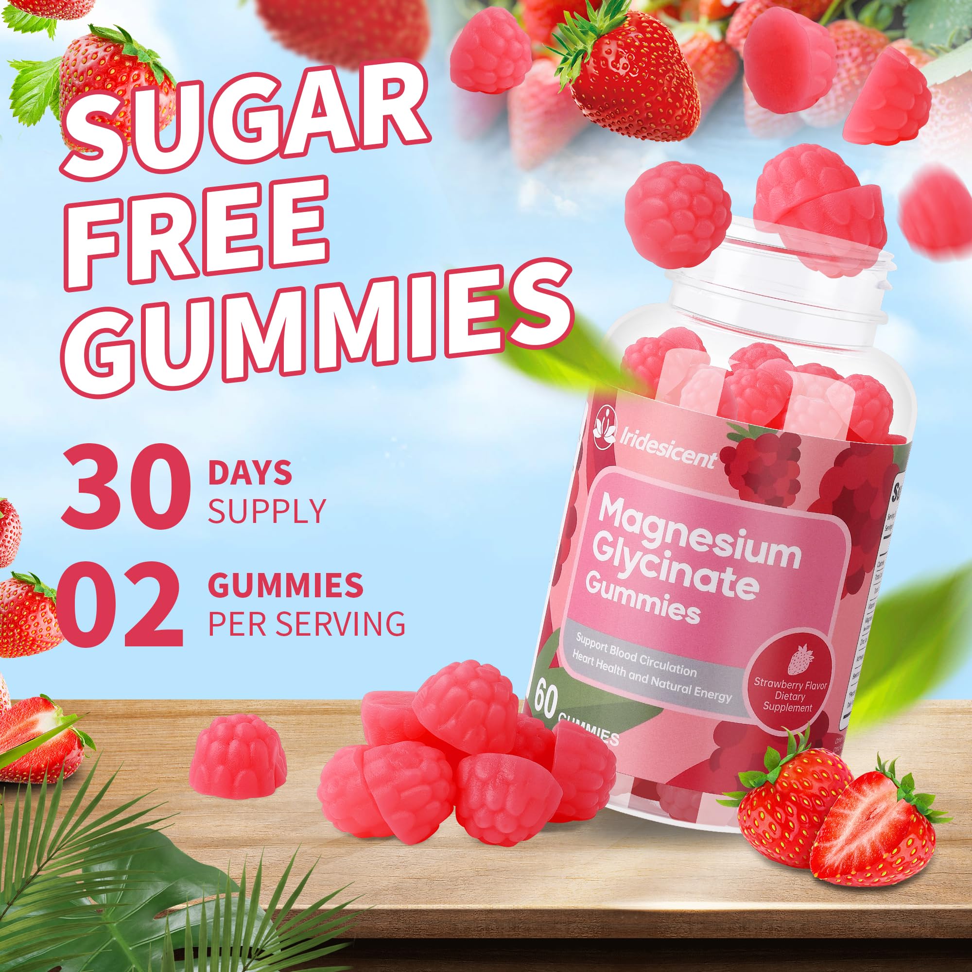 600mg Magnesium Glycinate Gummies, 120 Count — Amazon image 6