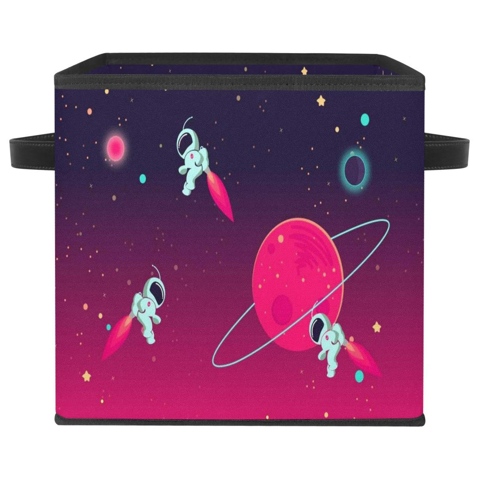 Boîte de rangement jouets enfant pliable avec poignées pour libérer l'espace du salon