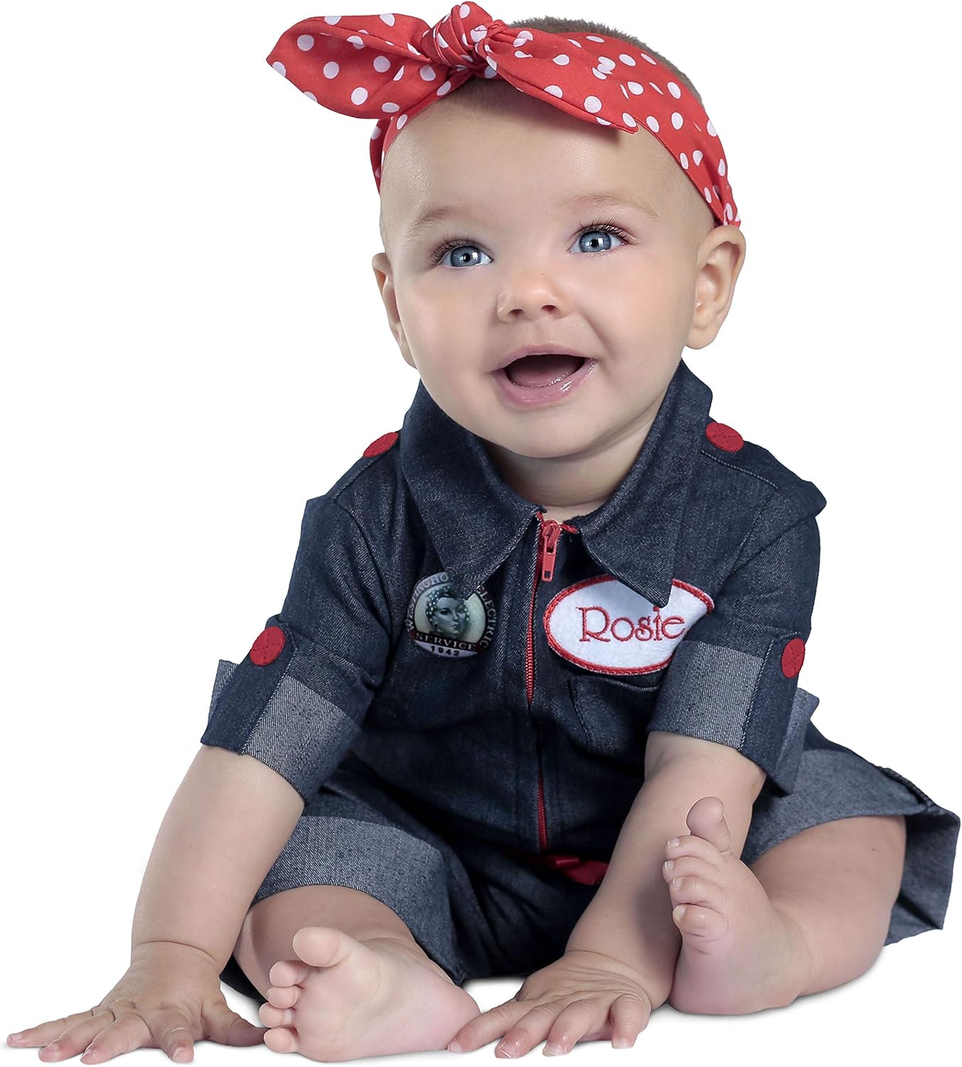 Princess Paradise Rosie The Riveter Baby/Toddler Costume