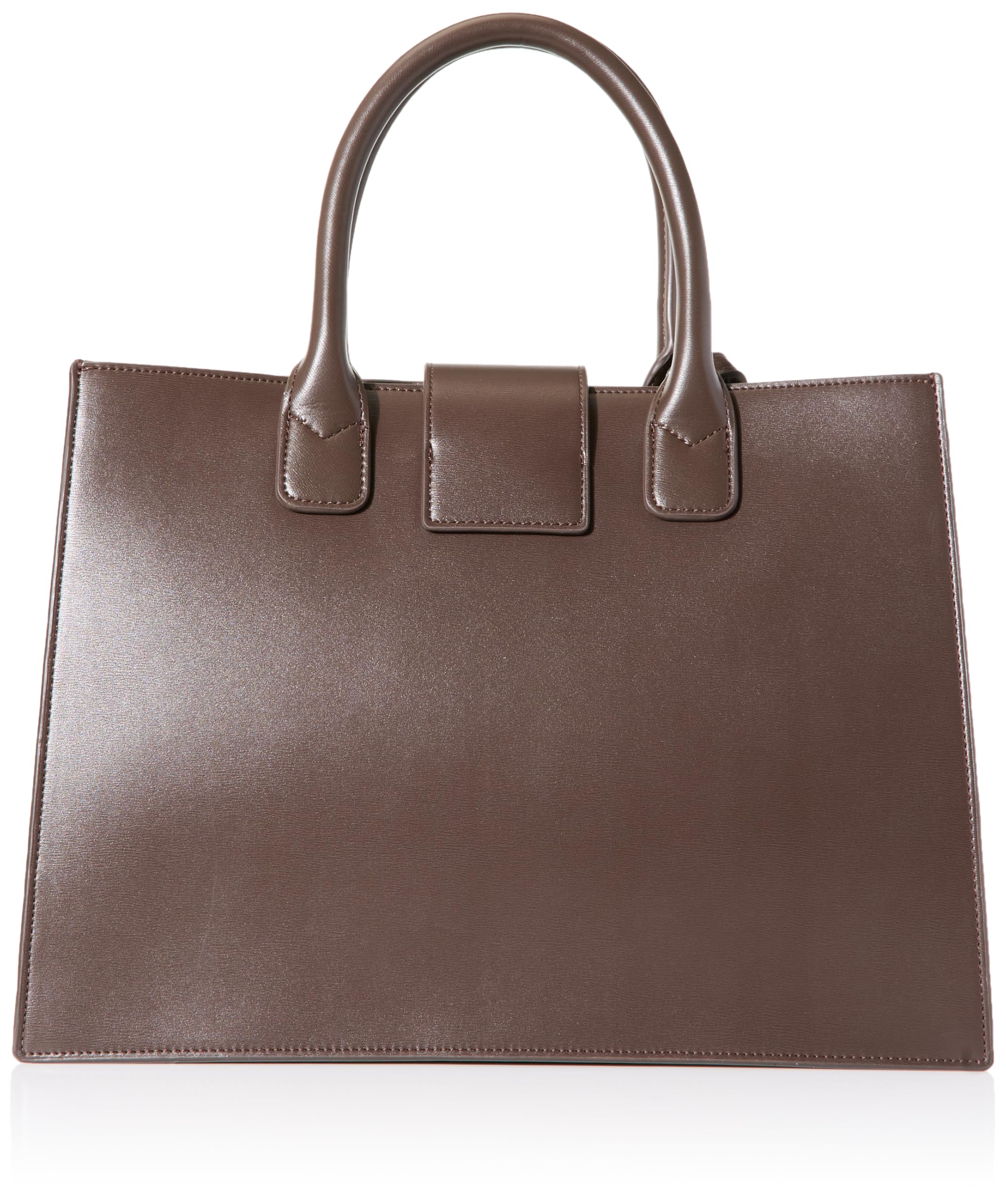 Armani Exchange Jodie, Sustainable, Metal Silver Logo, Bolsa de Compras Mujeres, Dusk Shade