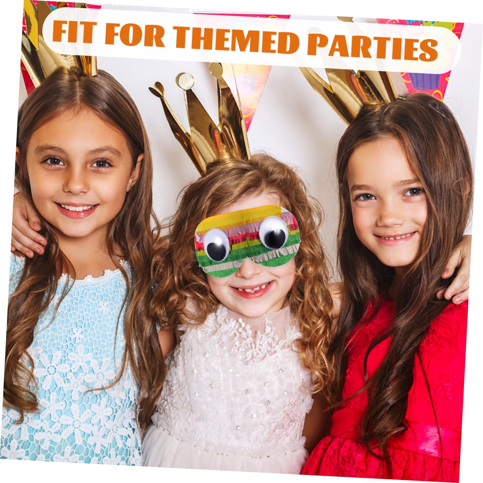 Set Di Bastoncini Colorati Per Pignatta Maschere Per Occhi Accessori Per Feste Di Carnevale Giochi Per Feste Di Compleanno Per Bambini