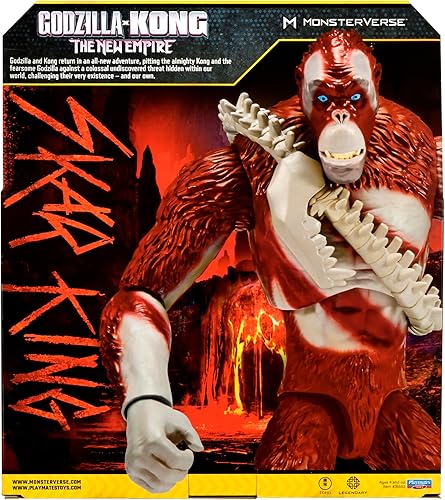 Miniatura 4 de Godzilla x Kong - Figura gigante Skar King de 11 pulgadas por Playmates Toys