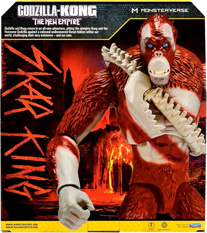 Monsterverse Godzilla x Kong Figura Articulada Skar King 28cm miniatura 6