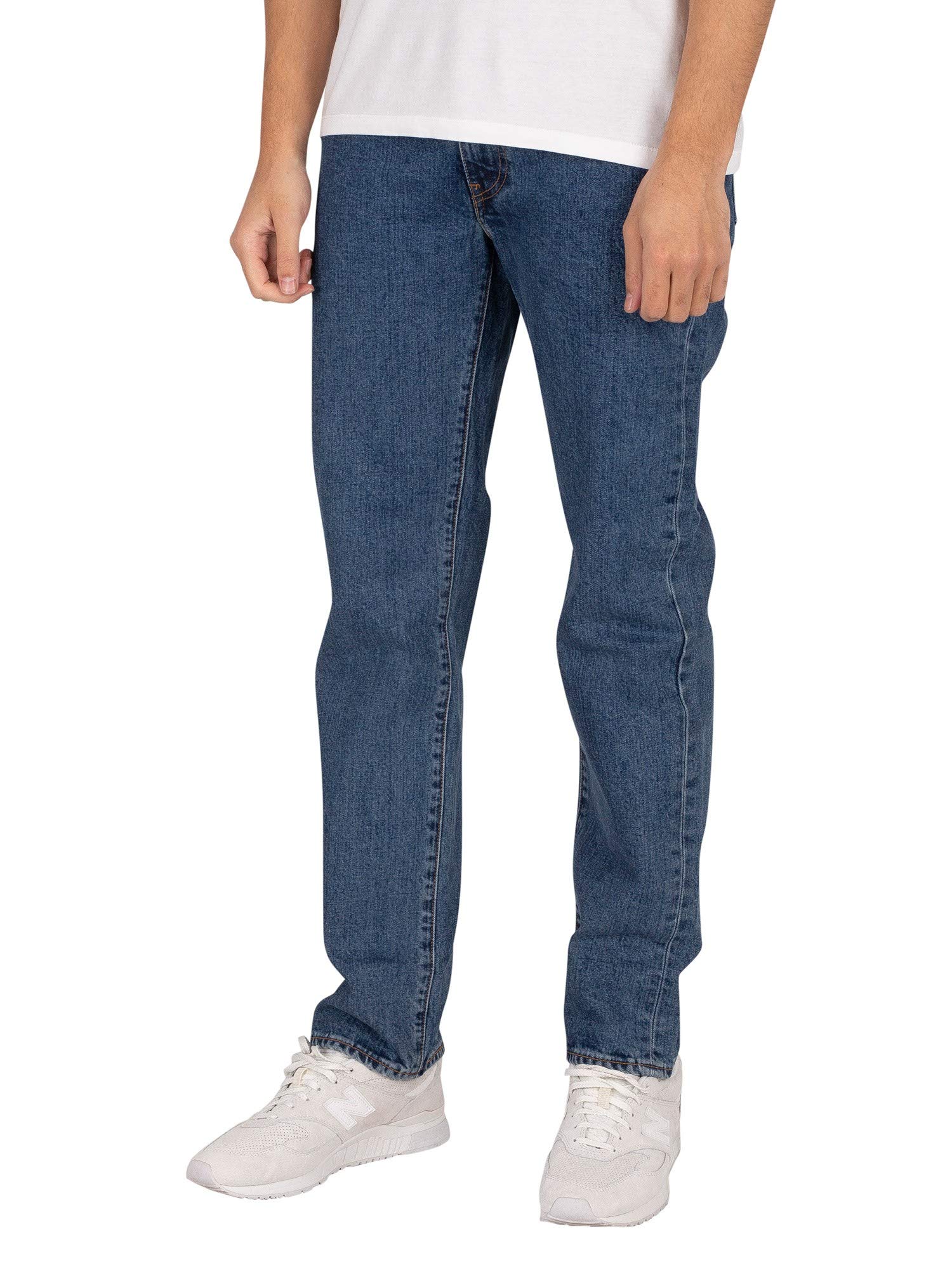 Levi's Men's 514 Straight Fit Jeans, Stonewash Stretch, 40W / 32L