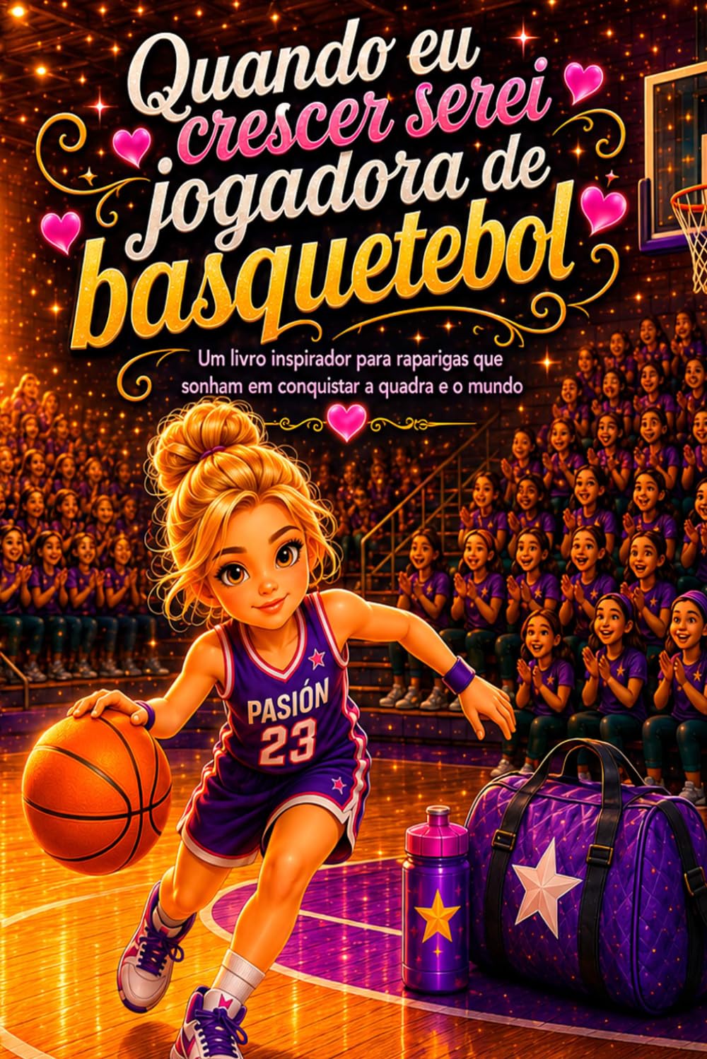 Quando eu crescer serei jogadora de basquetebol: Um livro inspirador para raparigas que sonham em conquistar a quadra e o mundo