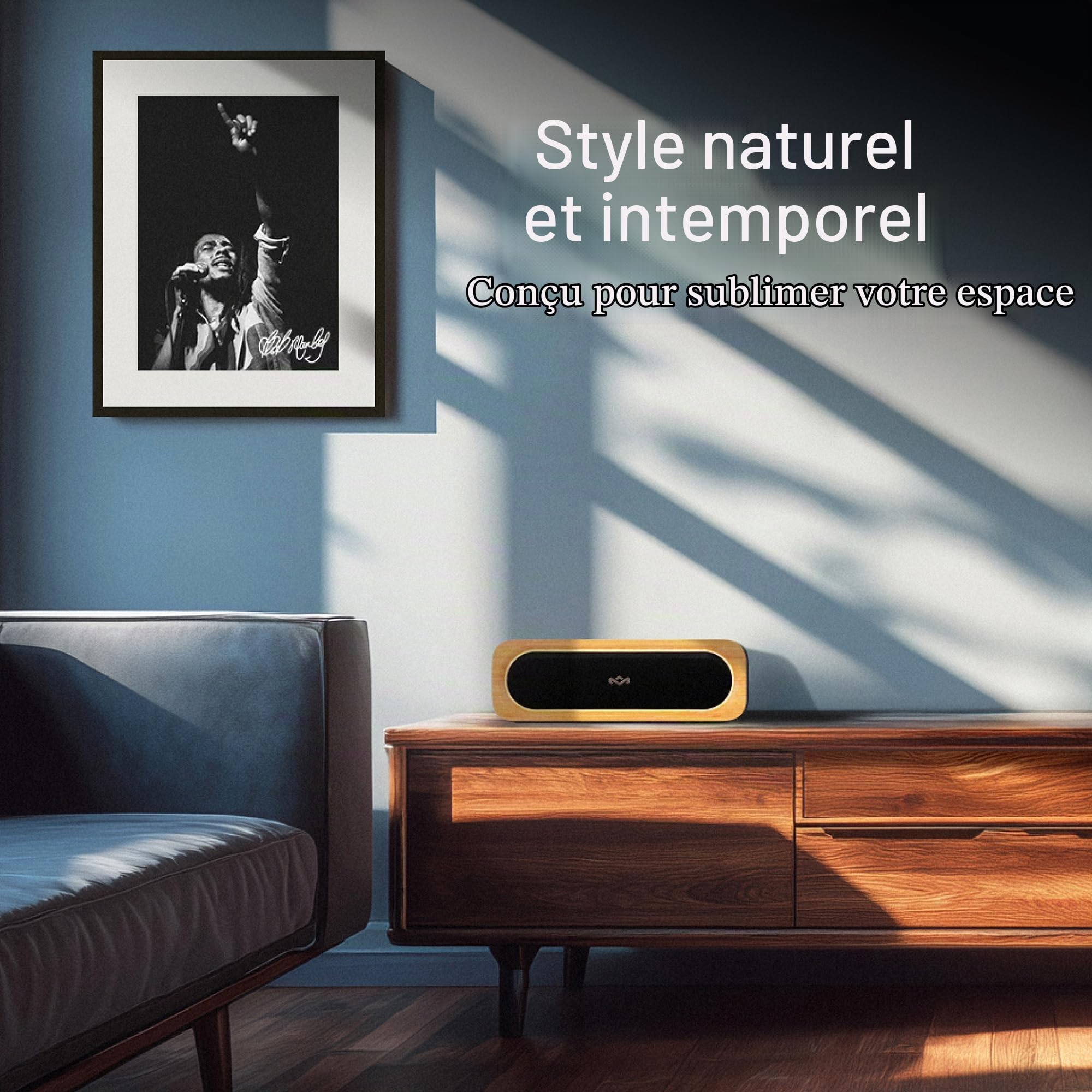 House of Marley Get Together 3 Enceinte Bluetooth Portable 30W - Noir