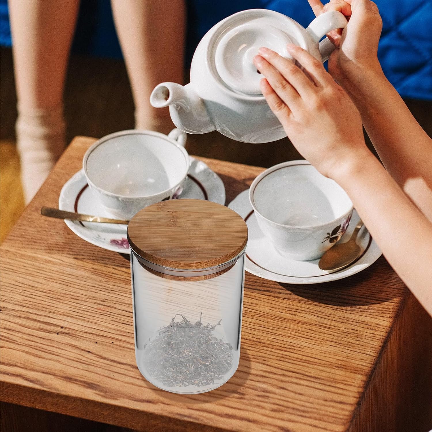 3pcs 550ml Airtight Glass Kitchen Canisters with Lids, Food Storage Jars for Coffee, Tea, Flour, and Cereal, Glass Storage Containers for Pantry Organization