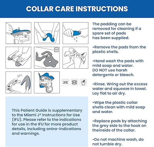 Miniatura 7 de Ossur Miami J Cuello cervical - Alivia el dolor y la presión sobre la columna vertebral  Inmovilizador de vértebras C-columna vertebral