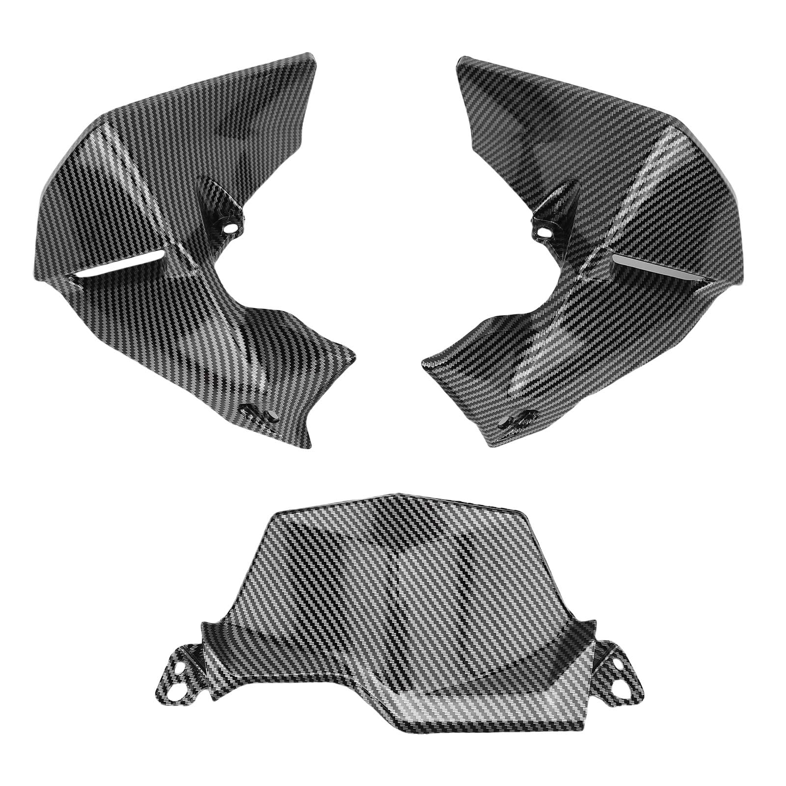 Protezione per carenatura dell'abitacolo del motociclo, sostituzione del pannello di copertura del deflettore del per R1250GS LC e R1250GS ADV 2018-2023 (Stile in fibra di carbonio)