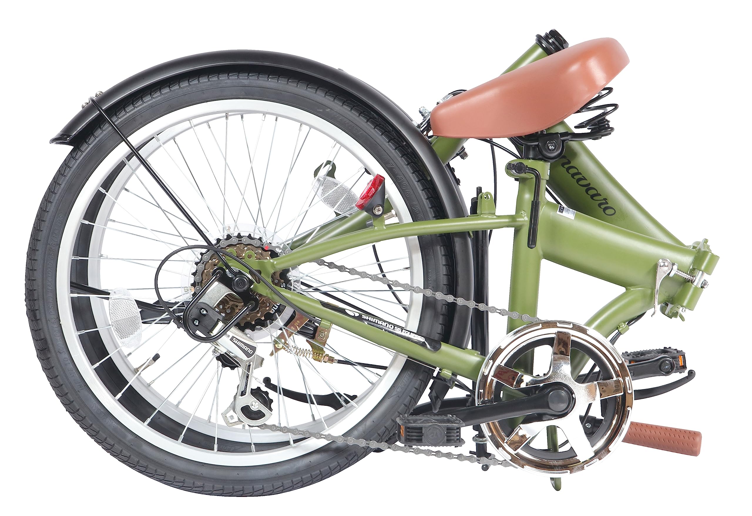 Amazon | 防災サイクル 20型 6段変速付 ノンパンク折畳み自転車 パンク 