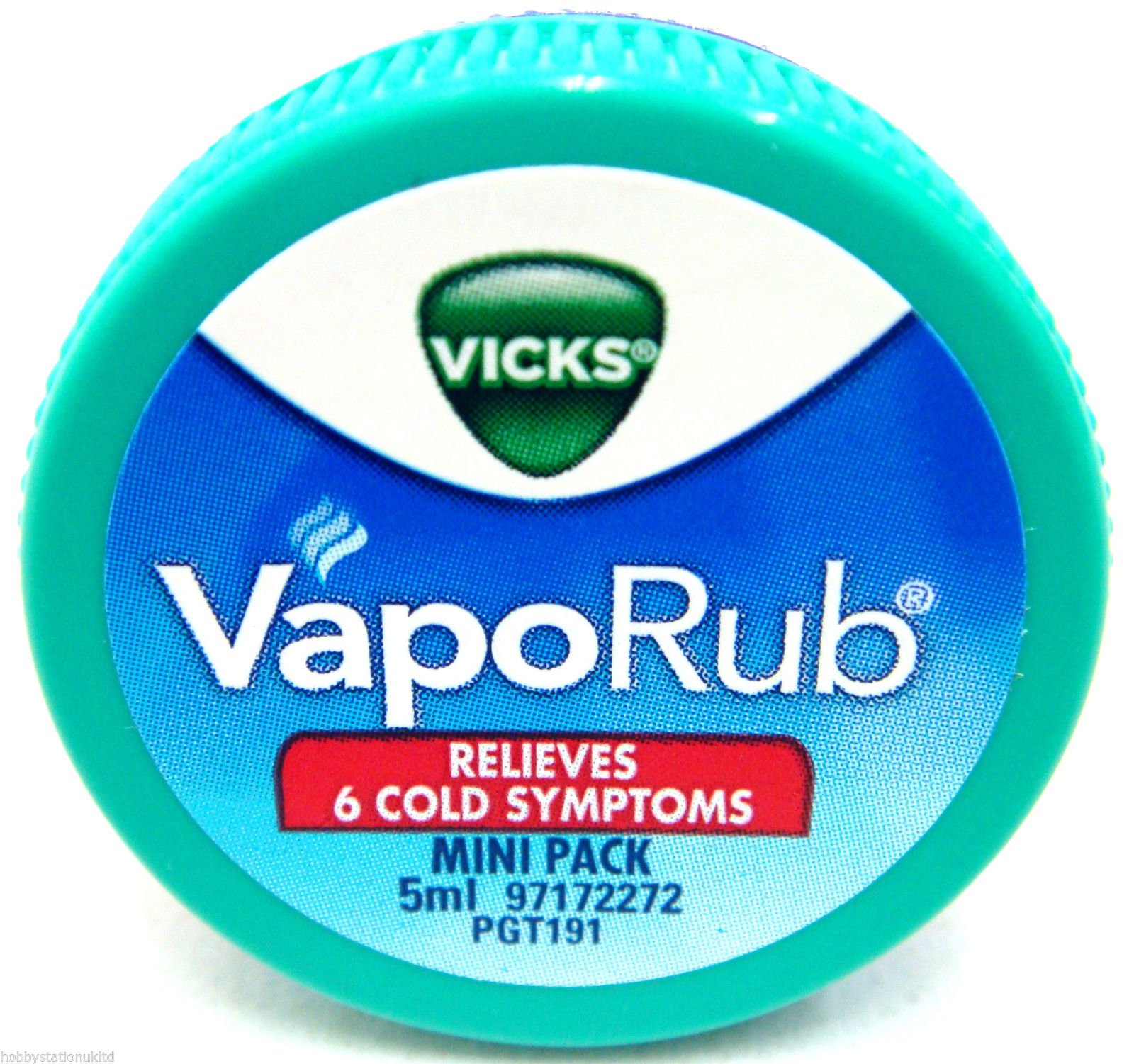 Hobby Art & CraftsVicks VapoRub Vapour Rub Congestion Relief Chest Rub Menthol Eucalyptus Value (5ml Vicks VapoRub)