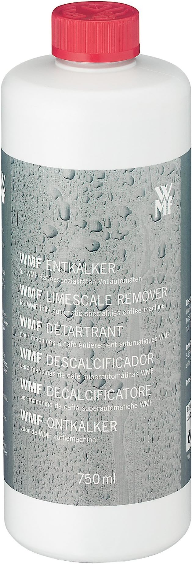 Wat is de juiste verhouding ontkalker/water voor WMF