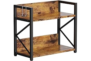 2 Tier Space Saving Kitchen Countertop Shelf Organizer