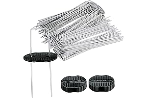 Landscape Hooks 100 Pcs 6 Inch U-Shaped