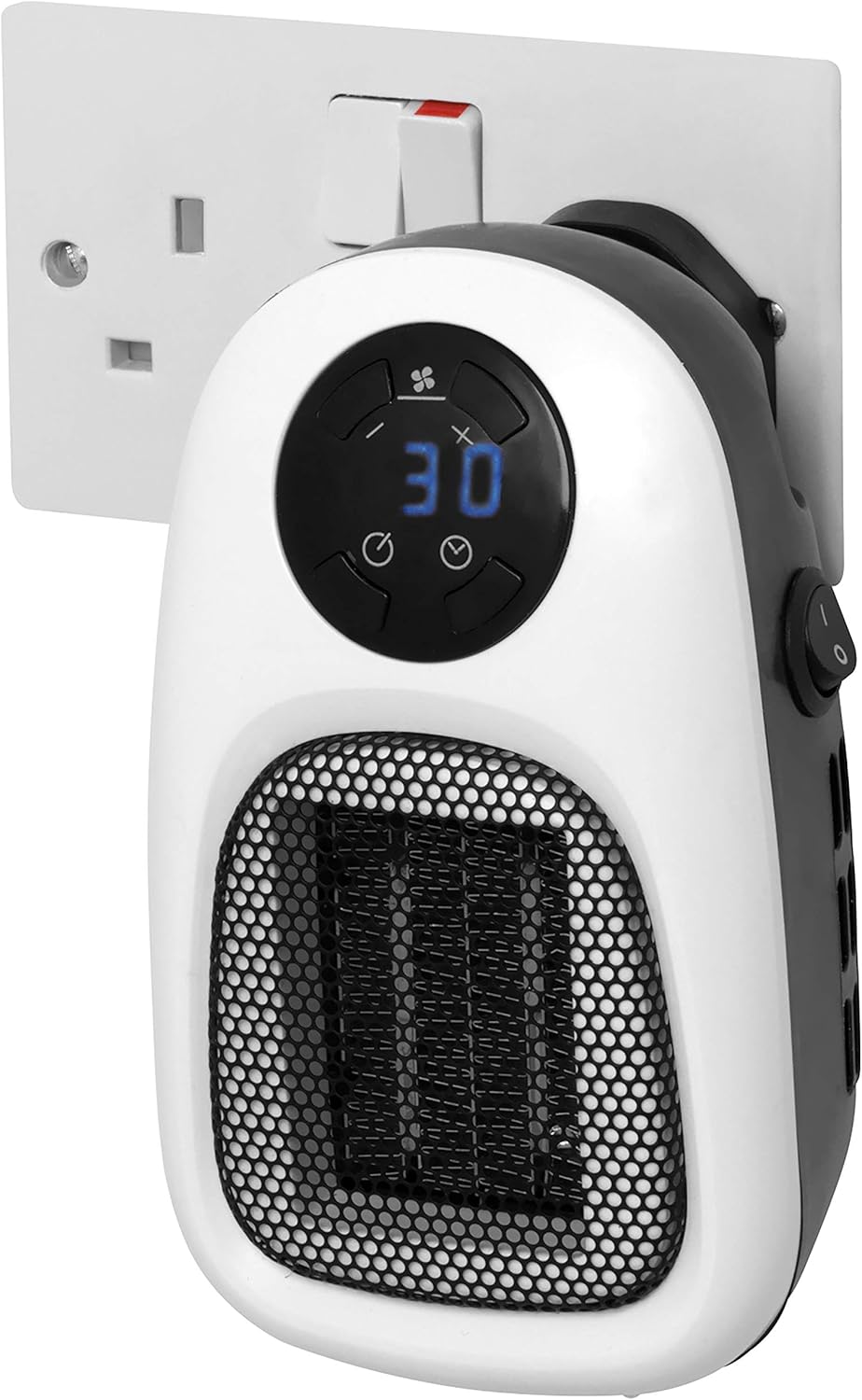 Beldray EH3001RCSTK Handy Plug in Heater with Remote Control, 500 W