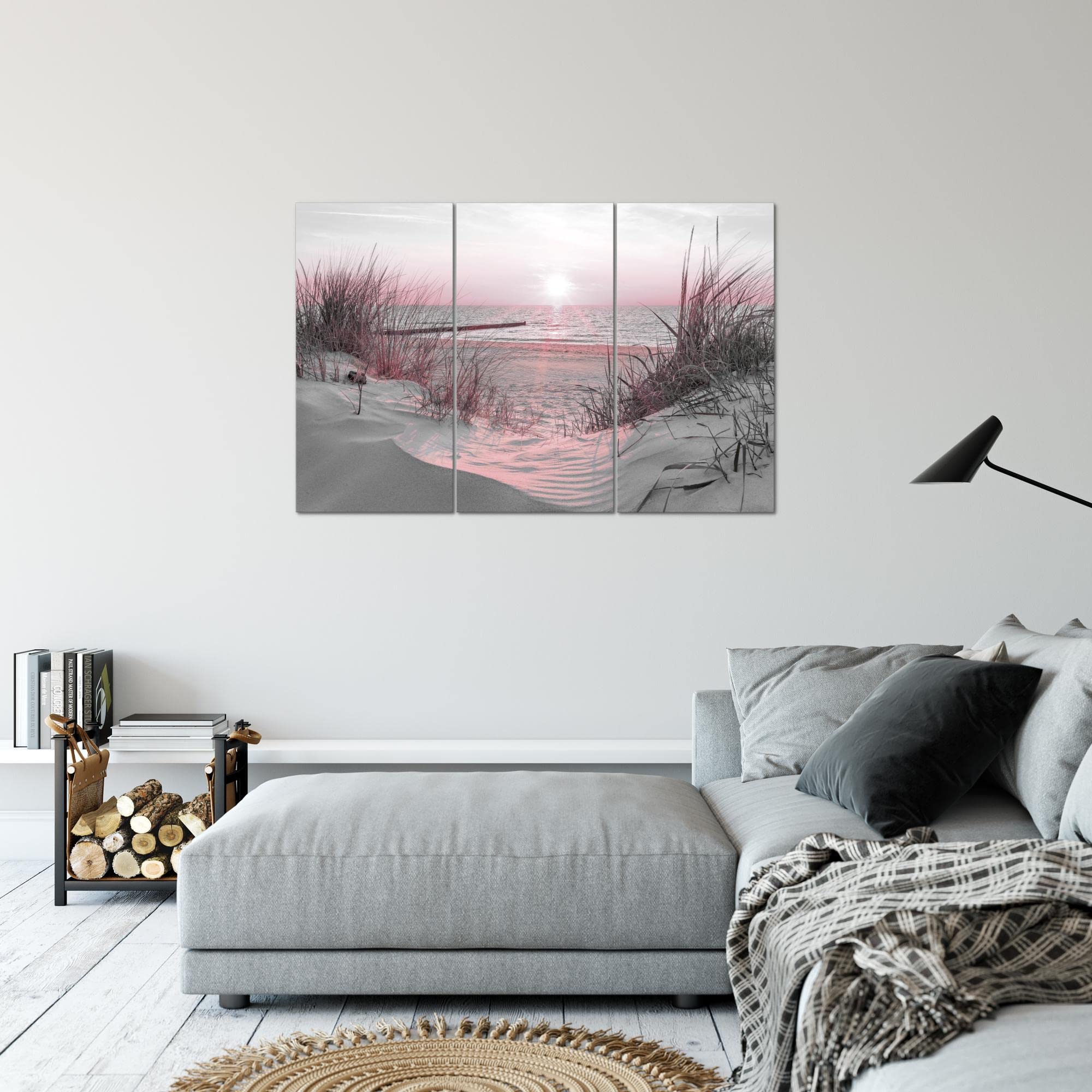Runa Art Tableau Decoration Murale Fleurs Orchidée 1 Partie Moderne