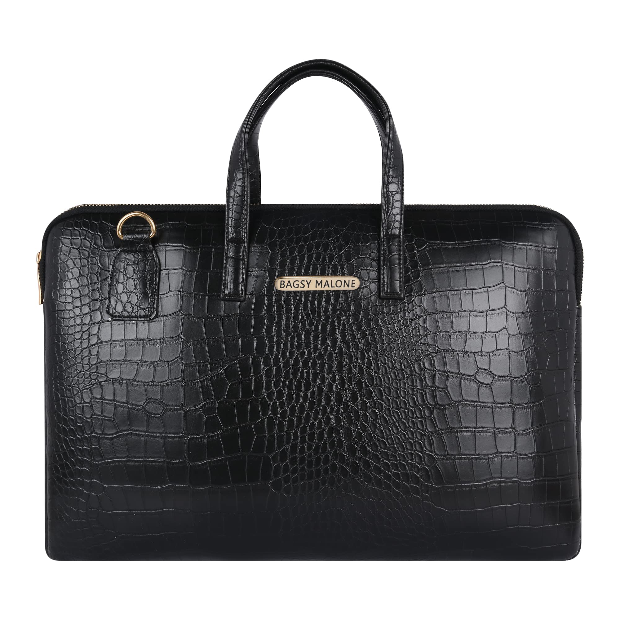 Bagsy Malonevegan Leather Unisex Laptop Bag Lb0014 Desertcart