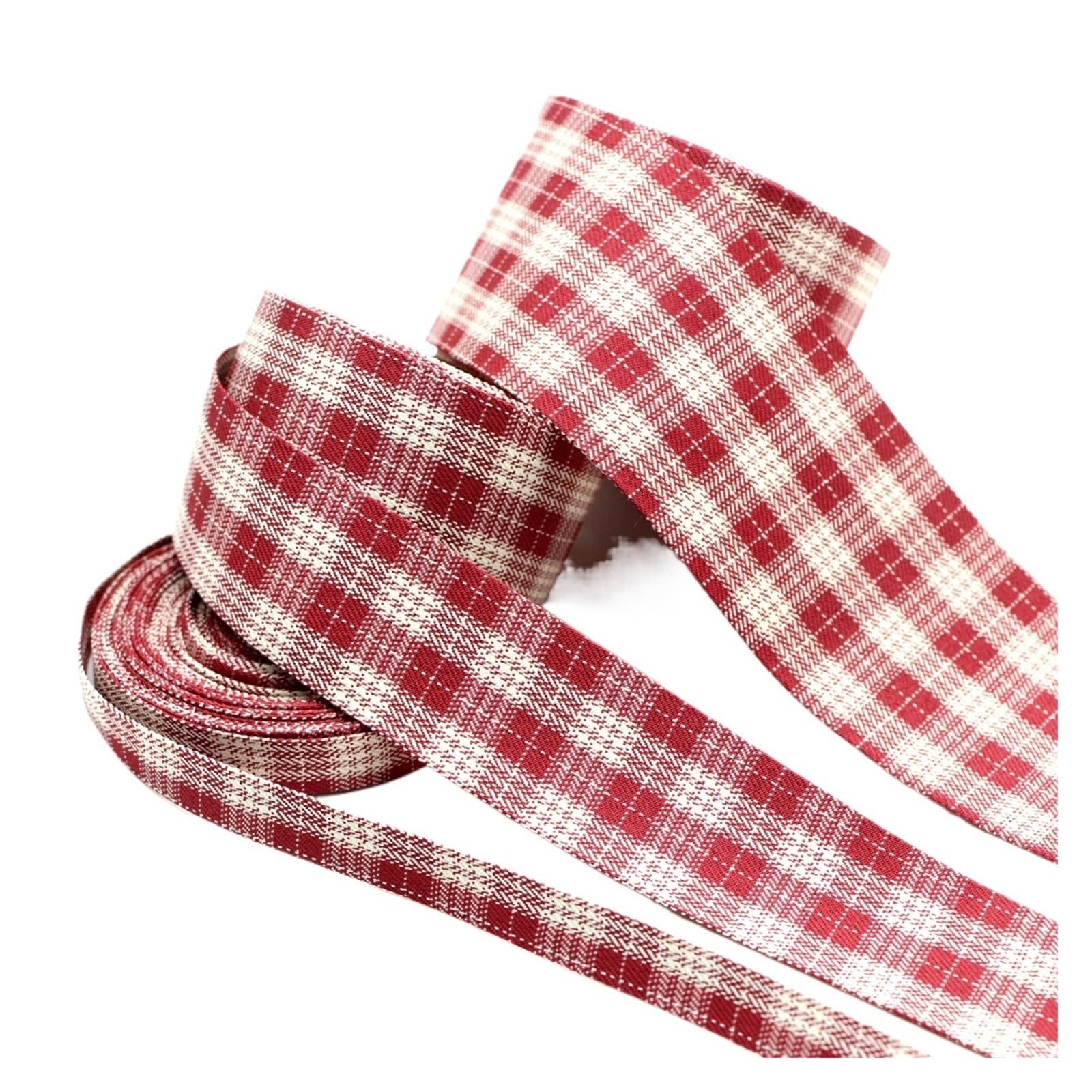 Wstążka bawełniana w kratkę
