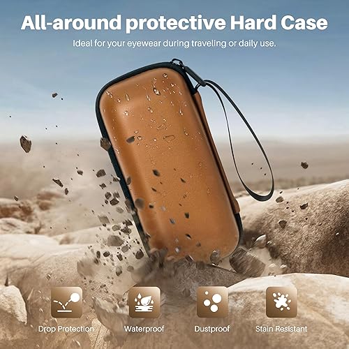 Miniatura 3 de ByteWave Funda rígida para accesorios Ray-Ban Meta, compatible con Meta Ray-Ban WayfarerSkylerHeadliner, caja de carga y accesorios inteligentes,