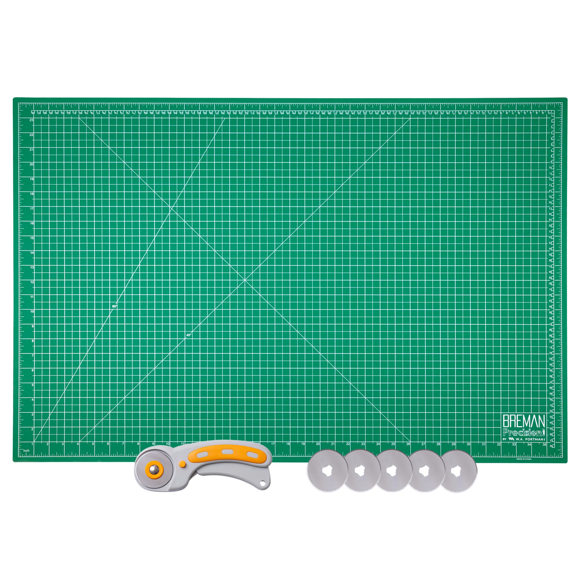 W.A. Portman Rotary Cutter & Cutting Mat Set -7