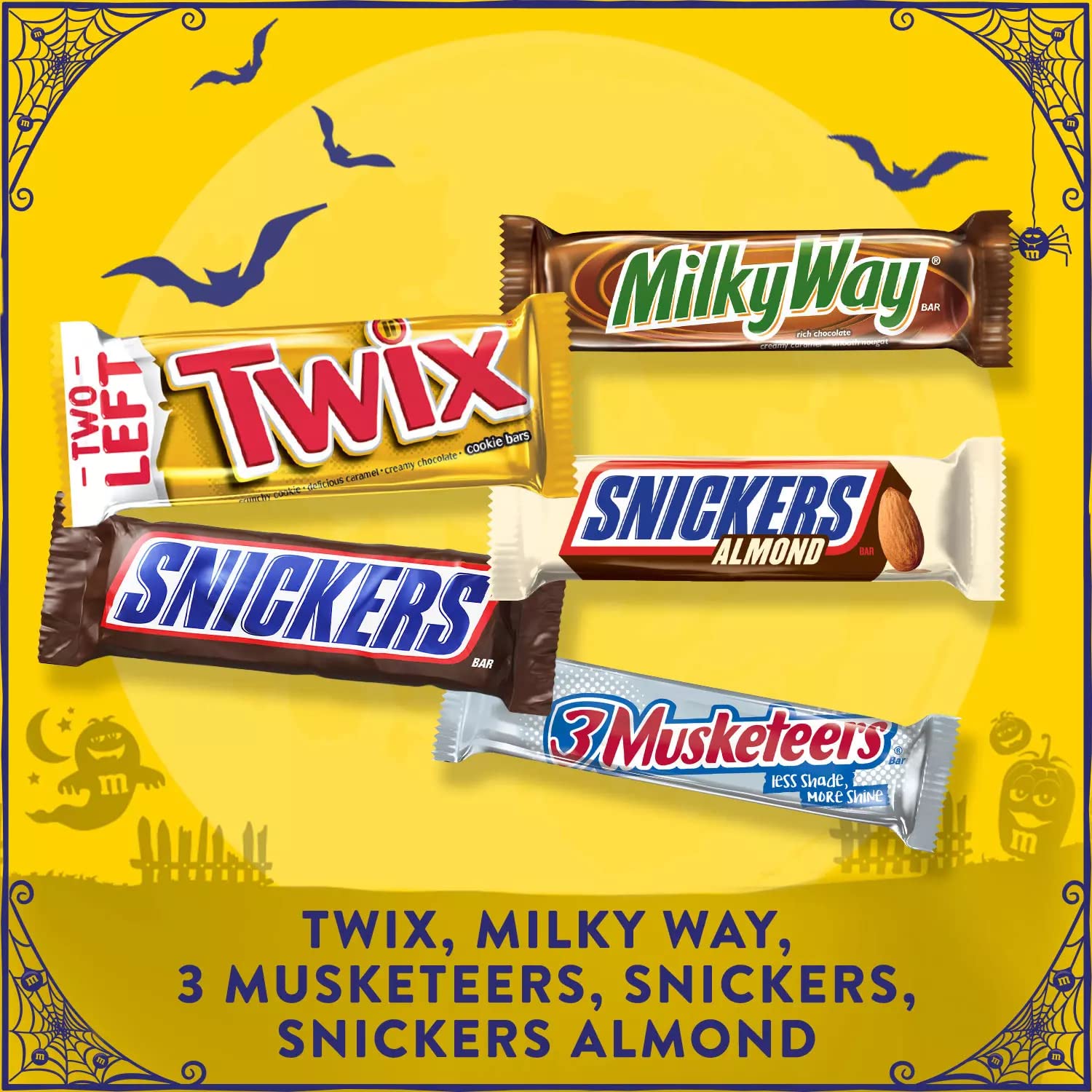 Buy Ready Set Gourmet candy bars Snickers, Twix, Milky Way and More