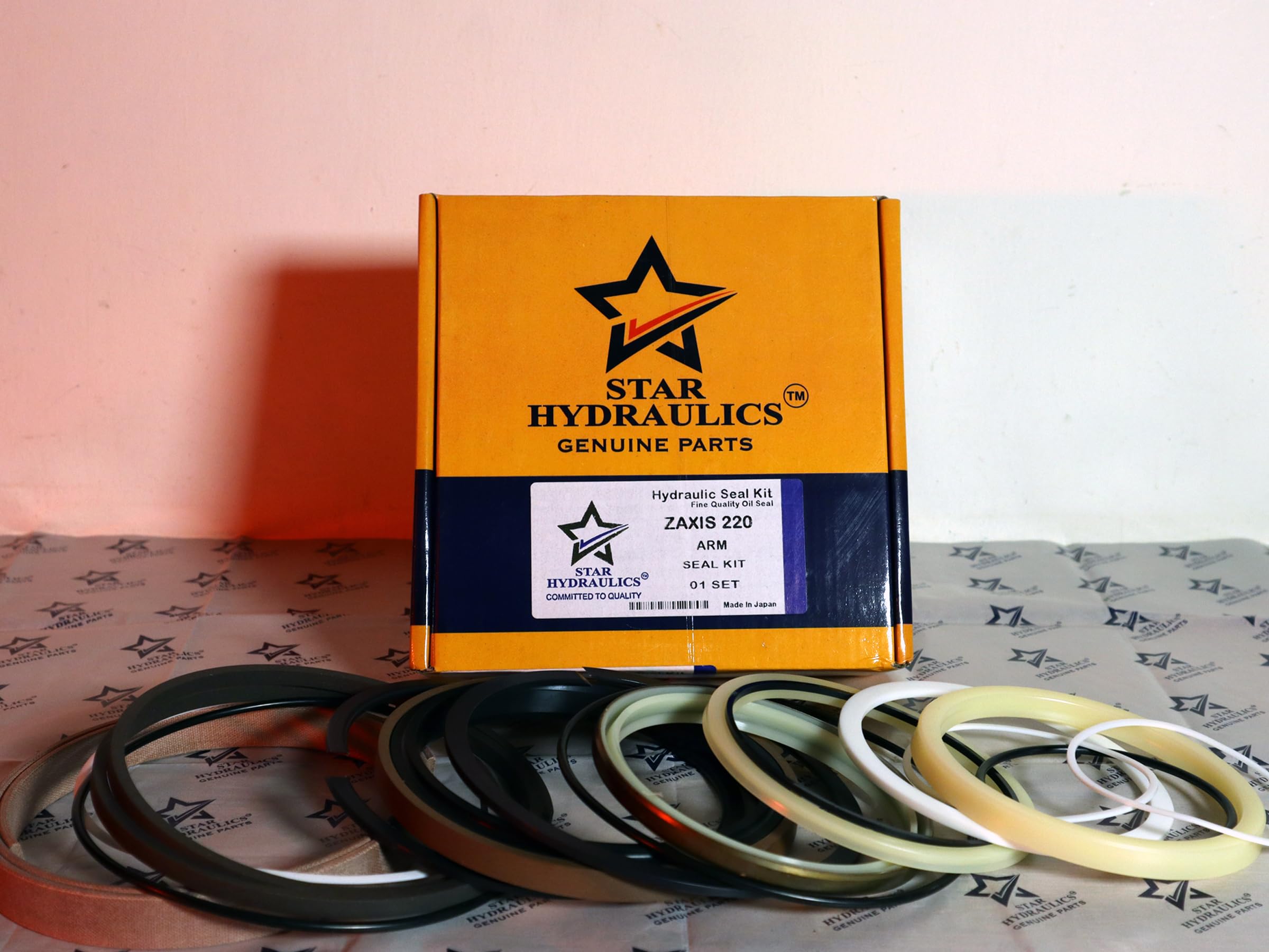 ちたな Star Hydraulics Tata Hitachi Zaxis ZX220 Seal Kit (Set of 4