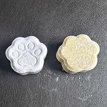 Updated Paw Shape Washing Machine Cleaner Tablets,Lemon 30 Pack | Enzyme Pet Hair Remover for Laundry, Deep Cleaning Washer Cleaner for Front Top Load HE Machines,Removes Odor & Residue