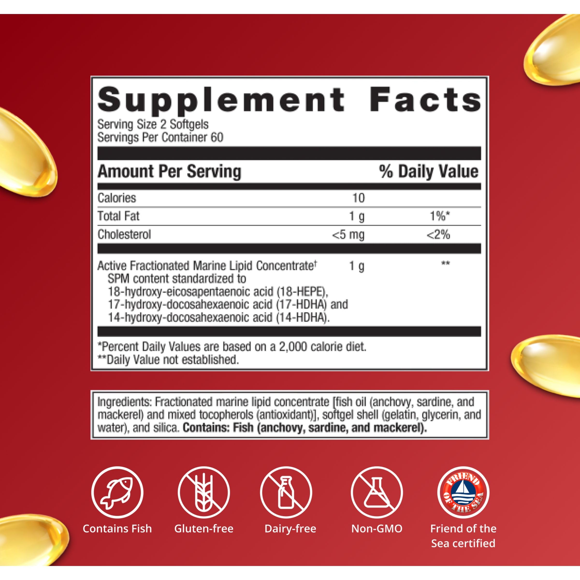 Metagenics SPM Active Specialized Pro-Resolving Mediators, 120 Softgels — Amazon image 5