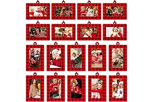 Christmas Photo Frame Ornaments to Capture Festive Moments