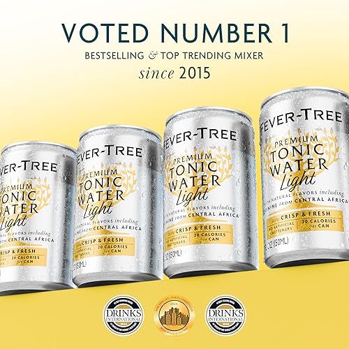Miniatura 9 de Fever-Tree - Agua tónica refrescante, ligera, 4,8 L (paquete de 24)