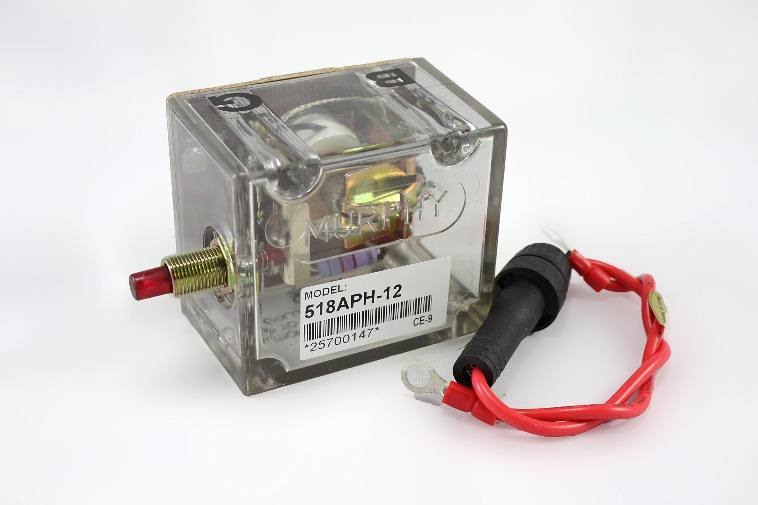 FW Murphy 518APH-12 Magnetic Switch, TATTLETALE, 12V DC, X-10 Compatible, Surface Mount, 1 Count