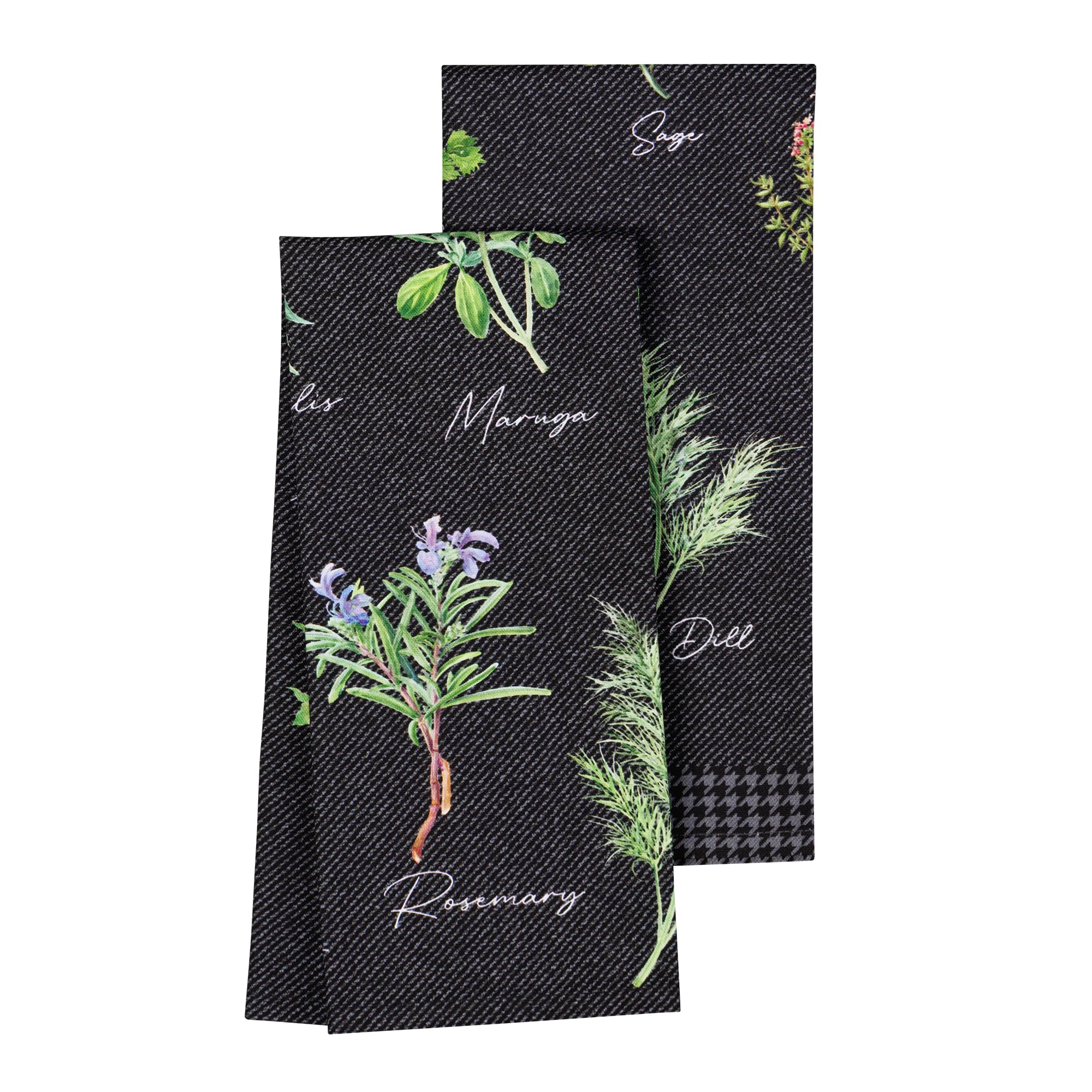 Maison d' Hermine Kitchen Towels Set of 2 Reusable 100% Cotton 70cm x 50cm โ image 1