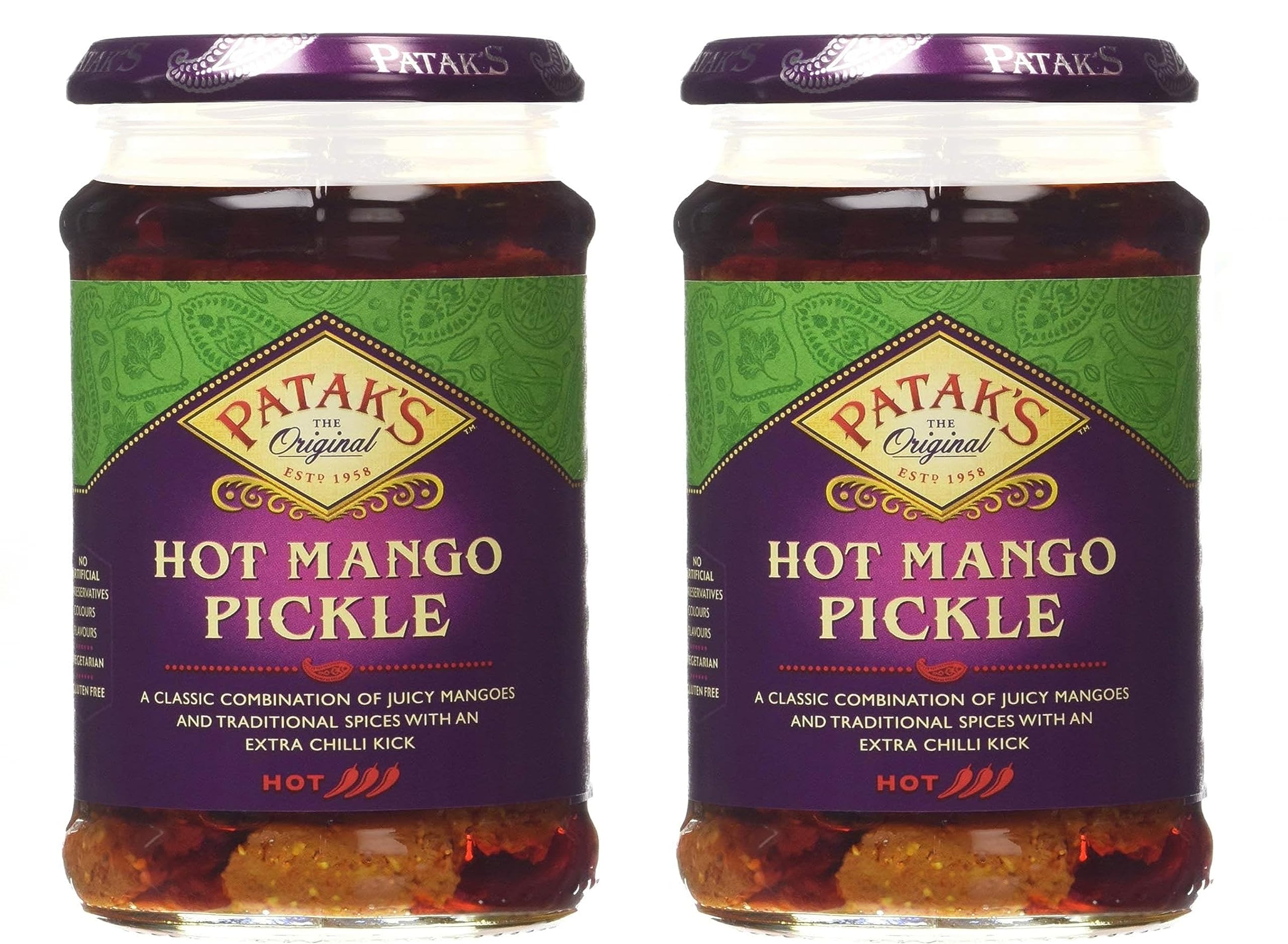 Patak's Hot Lime Pickle - 283g (pack Of 2 - View #2