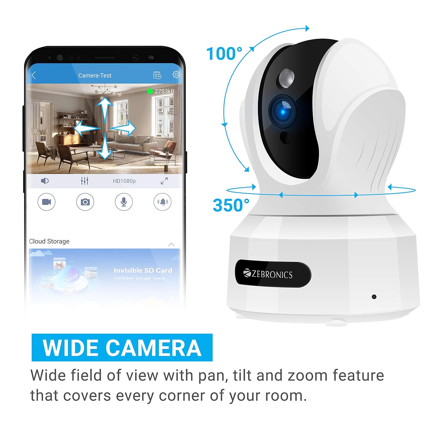 zebronics wireless camera