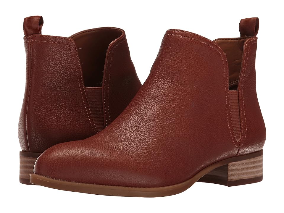 

Nine West Nesrin Casual Bootie (Cognac Leather) Women's Shoes