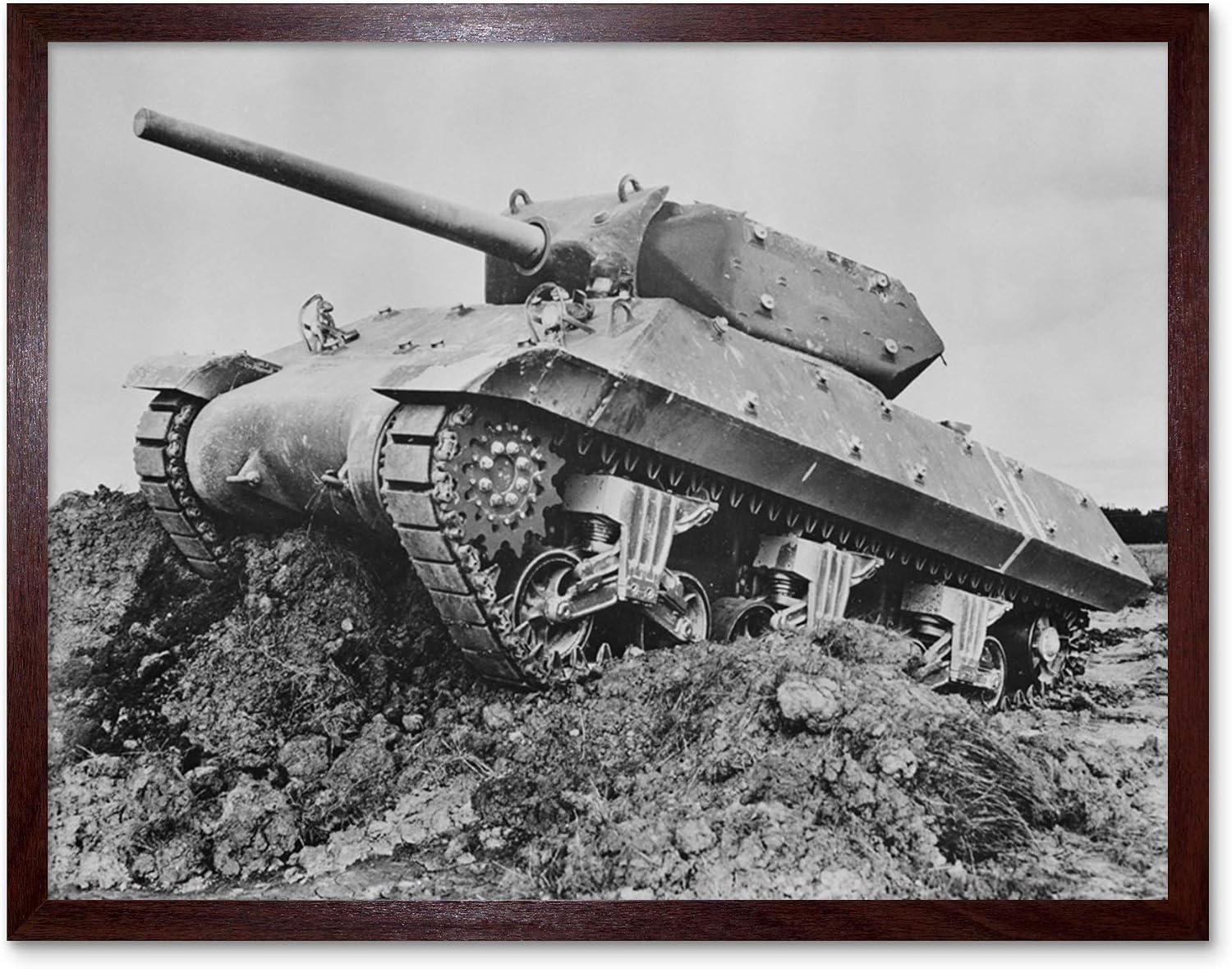 War WWII US Army 1943 M10 Tank Destroyer Unframed Wall Art Print Poster Home Decor Premium