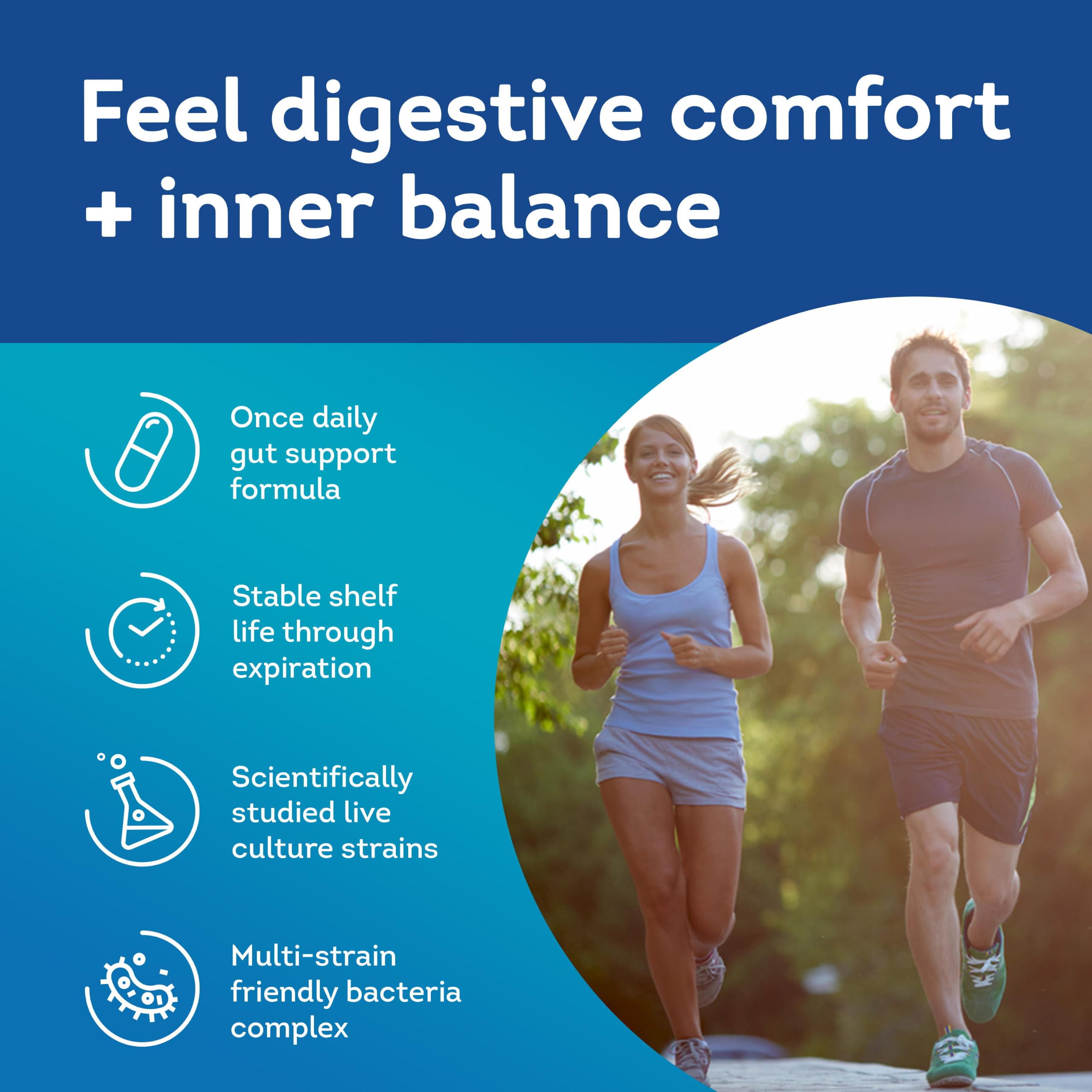 Florawell® Daily Probiotics for Digestive & Gut Health - Includes World's Most Highly Researched Strain Lactobacillus Acidophilus NCFM® - 20 Billion Live Cultures - 30 Oral Capsules — Amazon image 3