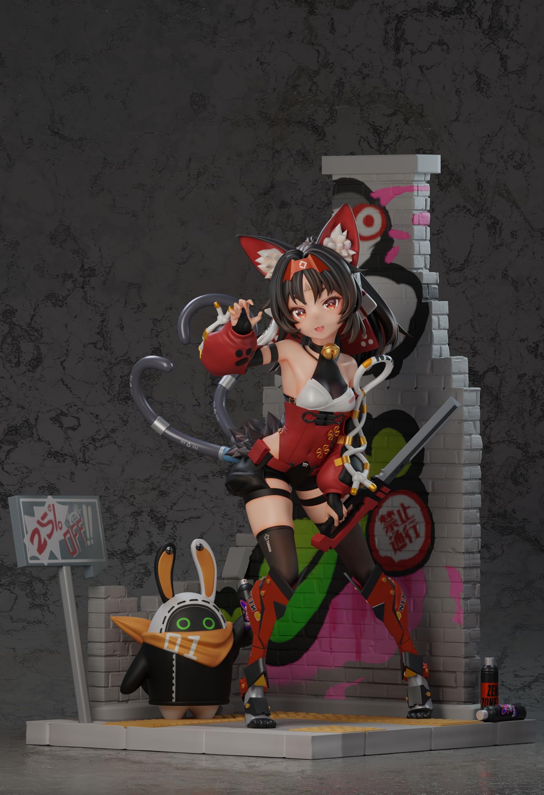 Amazon.co.jp: 猫宮又奈 ねこみやまな フィギュア 1/6スケール