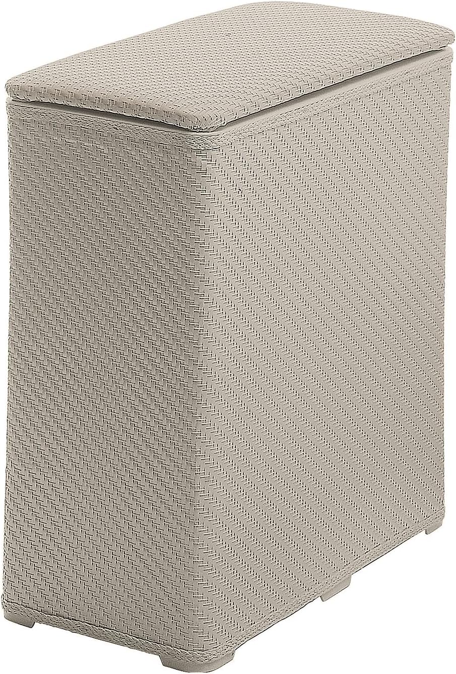 by Nameeks Ambrogio Laundry Basket Beige 2038 Contemporary Italian Bathroom Accessories Set