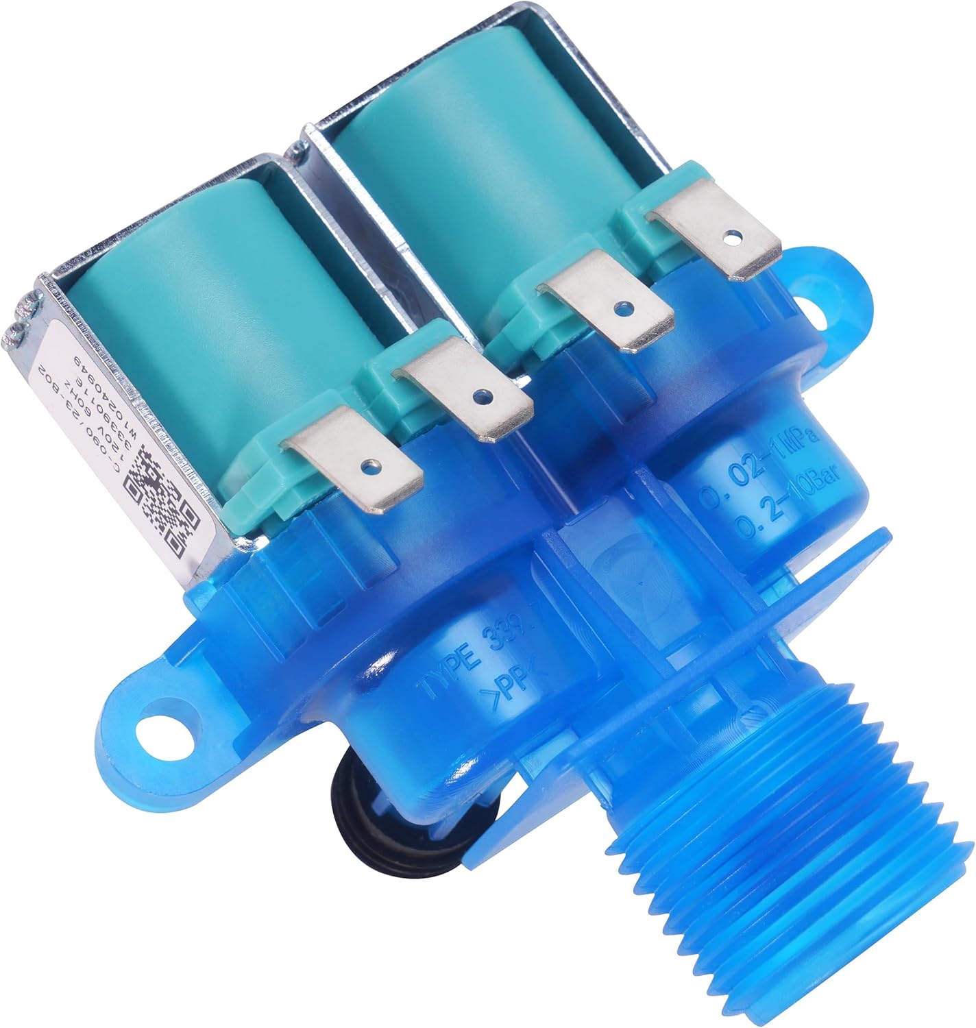 W11168740 W10240949 Washer Cold Water Inlet Valve Compatible with whirlpool ken