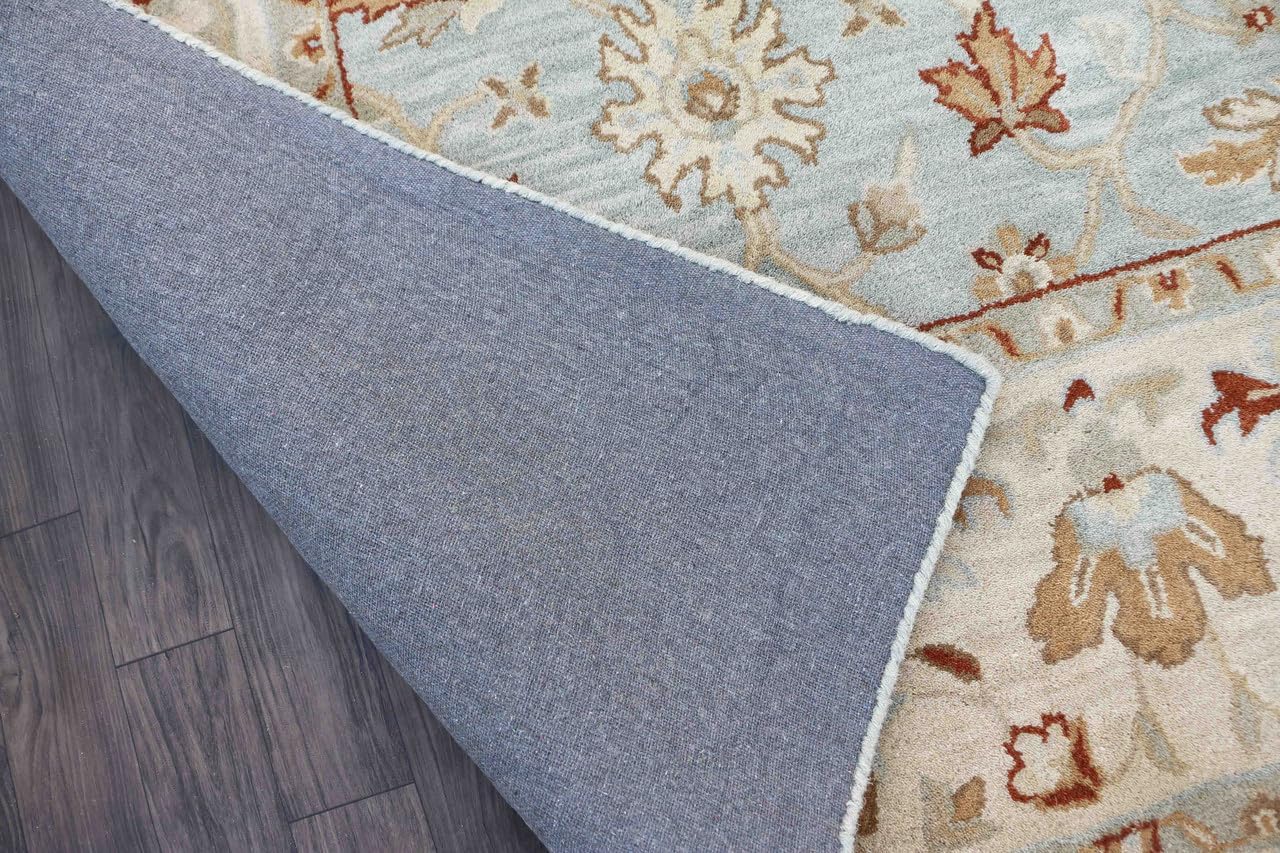 Malika Hand Tufted Wool Area Rug – Premium Handmade Carpet, Soft & Durable, Ideal for Living Room, Bedroom & Office