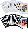 CAIYOULE 30 Pack Mini 3 Inch Magnetic Pocket Picture Frame for Fujifilm Instax Mini Polaroid Instant Film, Magnetic Photo Frame for Refrigerator, Picture Frames Photo Holder for Fridge, School, Office