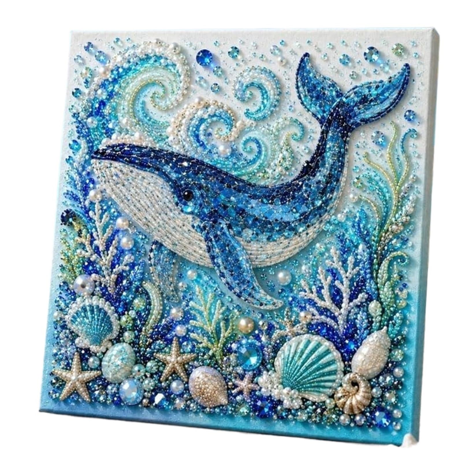 ANQKYO Ocean Theme Pearl Art DIY Kit 1pcs Ocean Theme Pearl Art DIY Kit