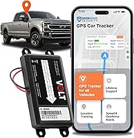 Vista 1 de Brickhouse GPS Tracker for Vehicles - Livewire Volt 4G LTE Wired Car Tracker with GPS Tracking & Mapping - Enhance Security with Real-Time 24/7